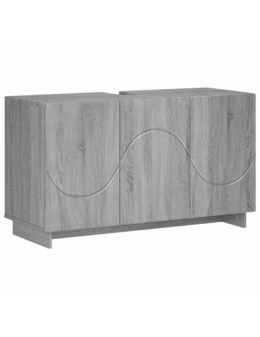Mobile da bagno Sonoma grigio 101 x 41 x 58 cm