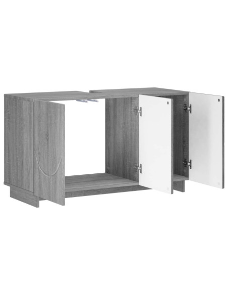 Mobile da bagno Sonoma grigio 101 x 41 x 58 cm