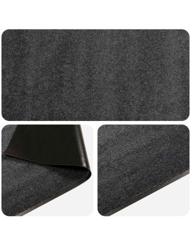 Tappetino Grigio Chiaro 400 x 120 cm 100% Poliammide