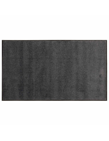 Tappetino Grigio Chiaro 150 x 90 cm 100% Poliammide Lavabile