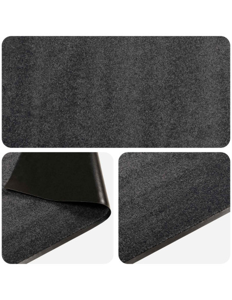 Tappetino Grigio Chiaro 350 x 120 cm 100% Poliammide