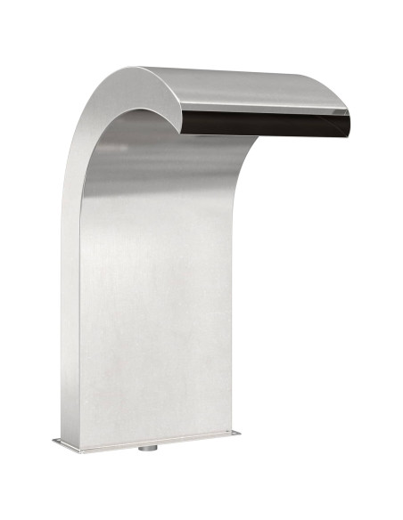 Cascata da Piscina con Luce LED Acciaio Inox 304