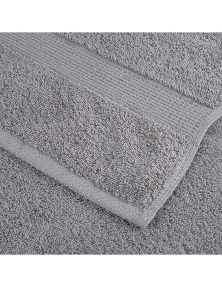 Asciugamani per sauna Premium SOLUND 2 pz Grigio 80x200 cm 600 g/m²