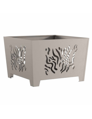 Focolare Marrone 60 x 60 x 40 cm acciaio corten