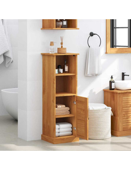 Mobile da Bagno VIGO Marrone e Marrone Miele 37 x 34 x 110 cm