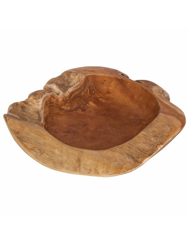 Portafrutta JEPARA Ø 50 cm Legno di teak massello Rotondo