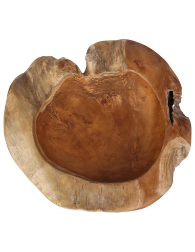 Portafrutta JEPARA Ø 50 cm Legno di teak massello Rotondo