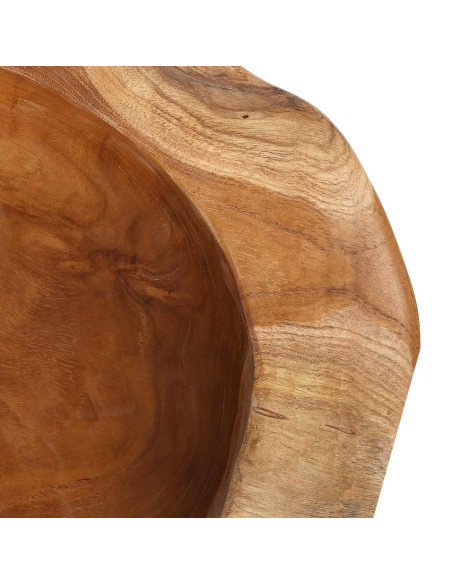 Portafrutta JEPARA Ø 50 cm Legno di teak massello Rotondo