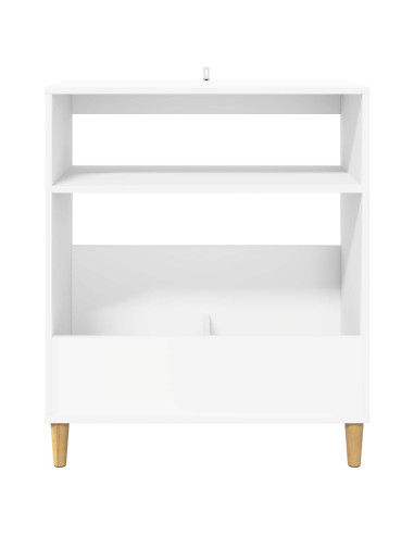 Supporto per giradischi Bianco 71 x 39,5 x 83 cm
