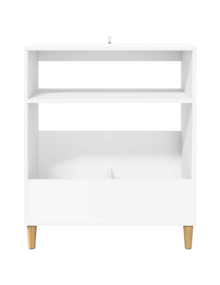 Supporto per giradischi Bianco 71 x 39,5 x 83 cm