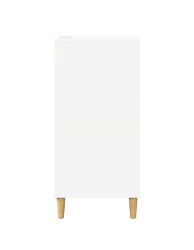 Supporto per giradischi Bianco 71 x 39,5 x 83 cm