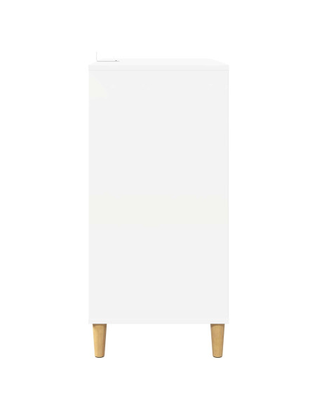 Supporto per giradischi Bianco 71 x 39,5 x 83 cm