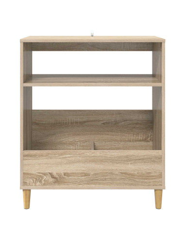 Supporto per giradischi Rovere Sonoma 71 x 39,5 x 83 cm