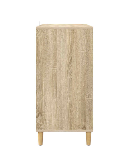 Supporto per giradischi Rovere Sonoma 71 x 39,5 x 83 cm