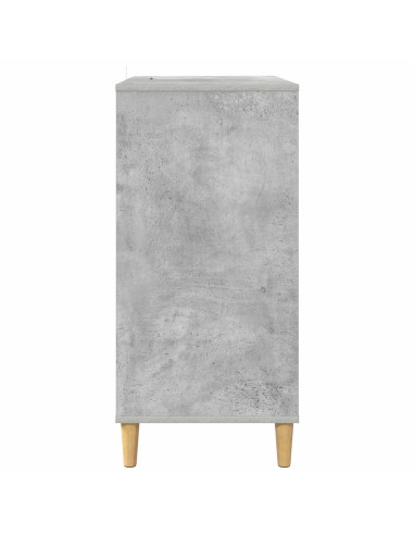 Supporto per giradischi Grigio Cemento 71 x 39,5 x 83 cm