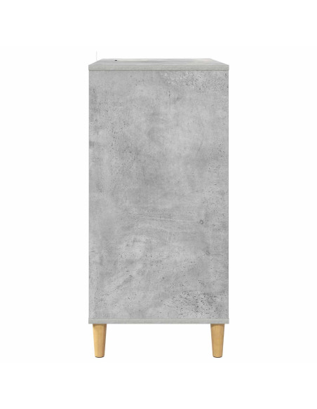 Supporto per giradischi Grigio Cemento 71 x 39,5 x 83 cm