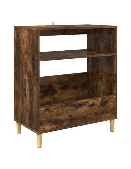 Supporto per giradischi Rovere Fumo 71 x 39,5 x 83 cm