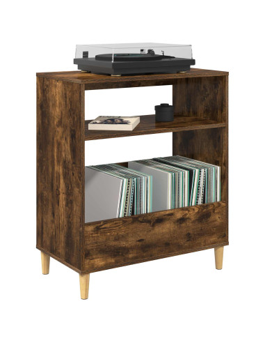 Supporto per giradischi Rovere Fumo 71 x 39,5 x 83 cm