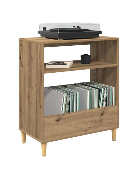 Supporto per giradischi Rovere Artigianale 71 x 39,5 x 83 cm
