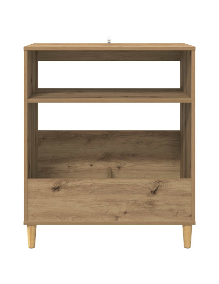 Supporto per giradischi Rovere Artigianale 71 x 39,5 x 83 cm