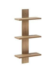 Scaffale da parete Rovere Artigianale 30 x 13.5 x 64.5 cm