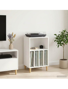 Supporto per Giradischi Bianco 47 x 39,5 x 74,5 cm