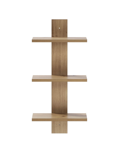 Scaffale da parete Rovere Artigianale 30 x 13.5 x 64.5 cm