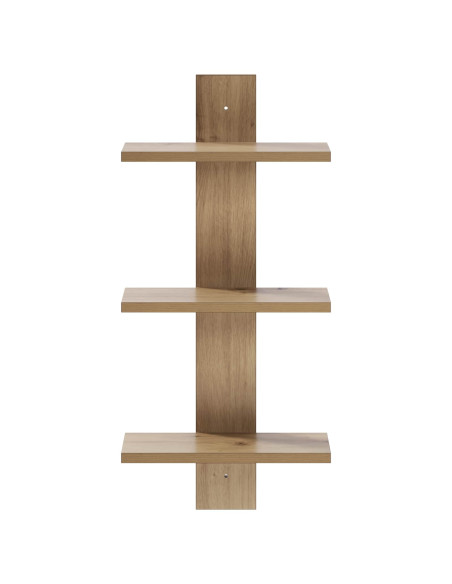 Scaffale da parete Rovere Artigianale 30 x 13.5 x 64.5 cm