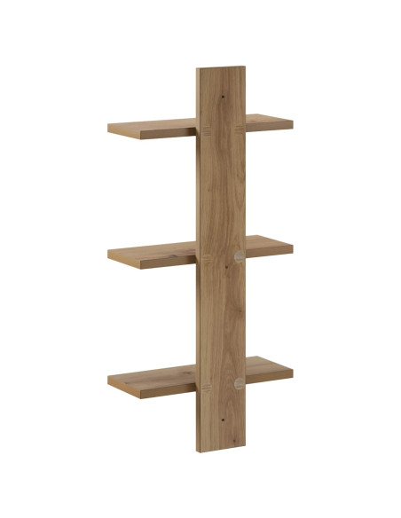 Scaffale da parete Rovere Artigianale 30 x 13.5 x 64.5 cm