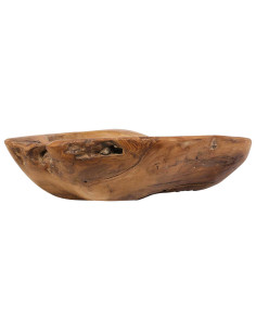 Portafrutta JEPARA Ø 40 cm Legno di teak massello Rotondo 2