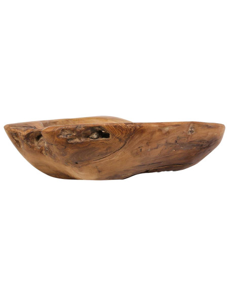 Portafrutta JEPARA Ø 40 cm Legno di teak massello Rotondo