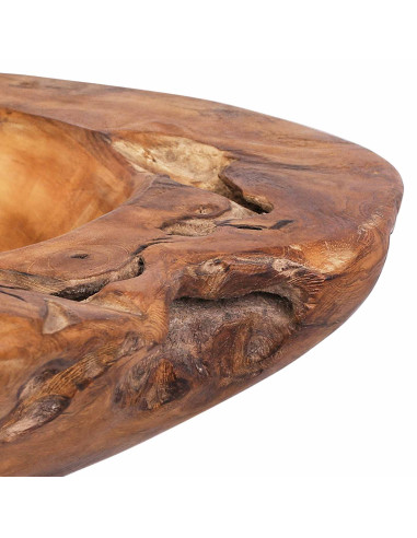 Portafrutta JEPARA Ø 40 cm Legno di teak massello Rotondo