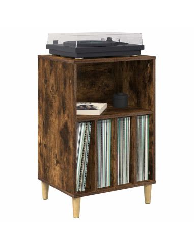 Supporto per Giradischi Rovere Fumo 47 x 39,5 x 74,5 cm