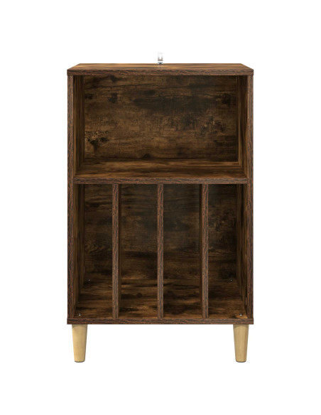Supporto per Giradischi Rovere Fumo 47 x 39,5 x 74,5 cm