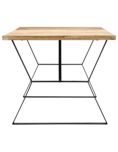Tavolo da Pranzo 180x90x76 cm in Legno Massello di Mango 2