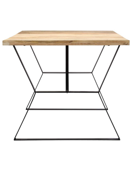 Tavolo da Pranzo 180x90x76 cm in Legno Massello di Mango