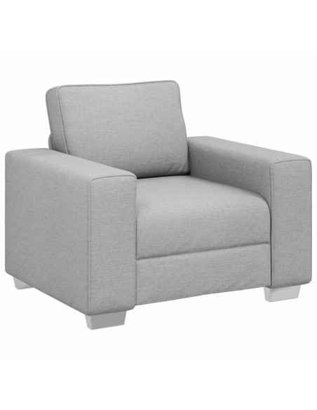 Poltrona Sofa Grigio Nuvola 100 cm Tessuto