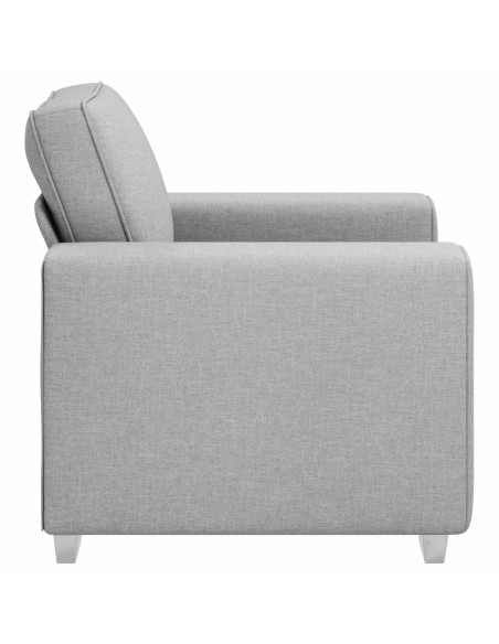 Poltrona Sofa Grigio Nuvola 100 cm Tessuto