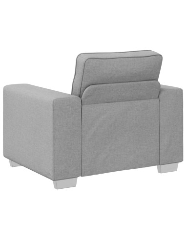 Poltrona Sofa Grigio Nuvola 100 cm Tessuto