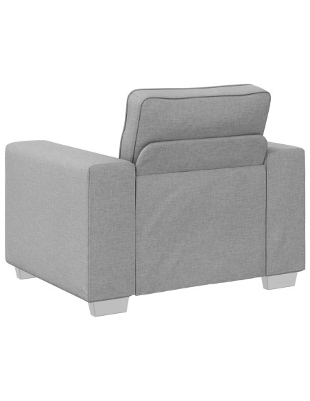 Poltrona Sofa Grigio Nuvola 100 cm Tessuto
