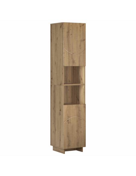 Set mobili da bagno 3 pz Rovere Artigianale