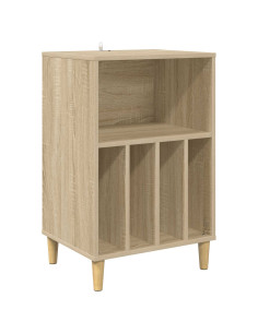 Supporto per Giradischi Rovere Sonoma 47 x 39,5 x 74,5 cm 2