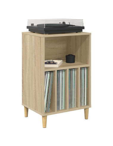 Supporto per Giradischi Rovere Sonoma 47 x 39,5 x 74,5 cm