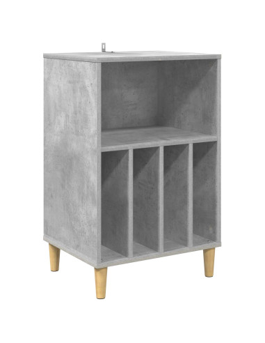 Supporto per Giradischi Grigio Cemento 47 x 39,5 x 74,5 cm