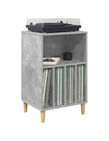Supporto per Giradischi Grigio Cemento 47 x 39,5 x 74,5 cm