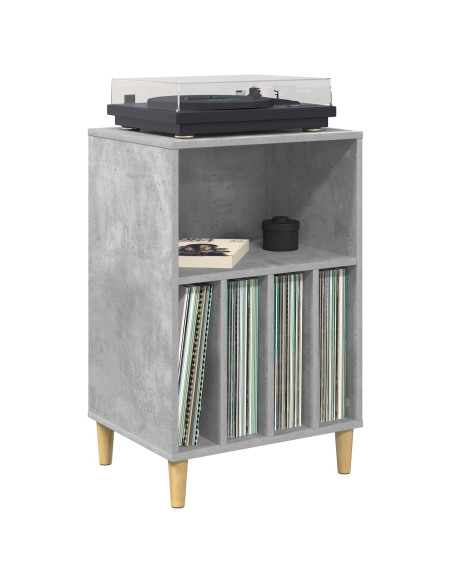 Supporto per Giradischi Grigio Cemento 47 x 39,5 x 74,5 cm