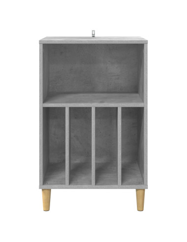 Supporto per Giradischi Grigio Cemento 47 x 39,5 x 74,5 cm