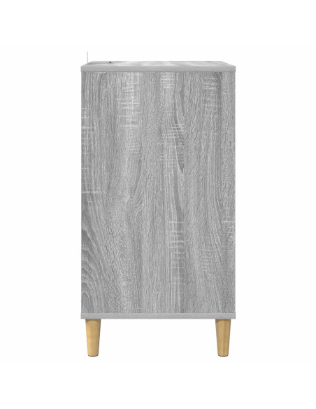 Supporto per Giradischi Sonoma grigio 47 x 39,5 x 74,5 cm