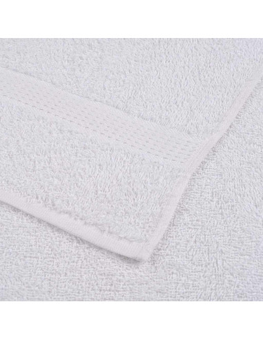 Asciugamani per ospiti FROGN 10 pz Bianco 30x50 cm 360 g/m²