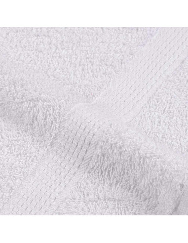 Asciugamani per ospiti FROGN 10 pz Bianco 30x50 cm 360 g/m²